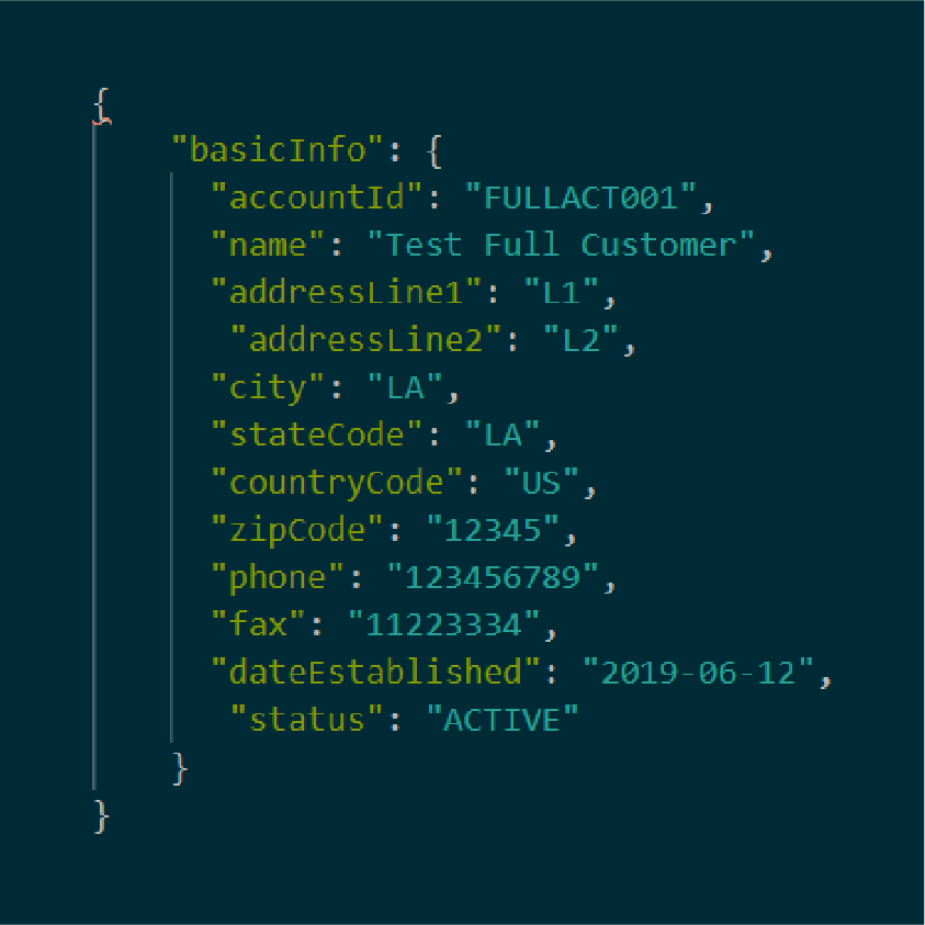 Integration API
Implementation Method: XML
or JASON data over SFTP.