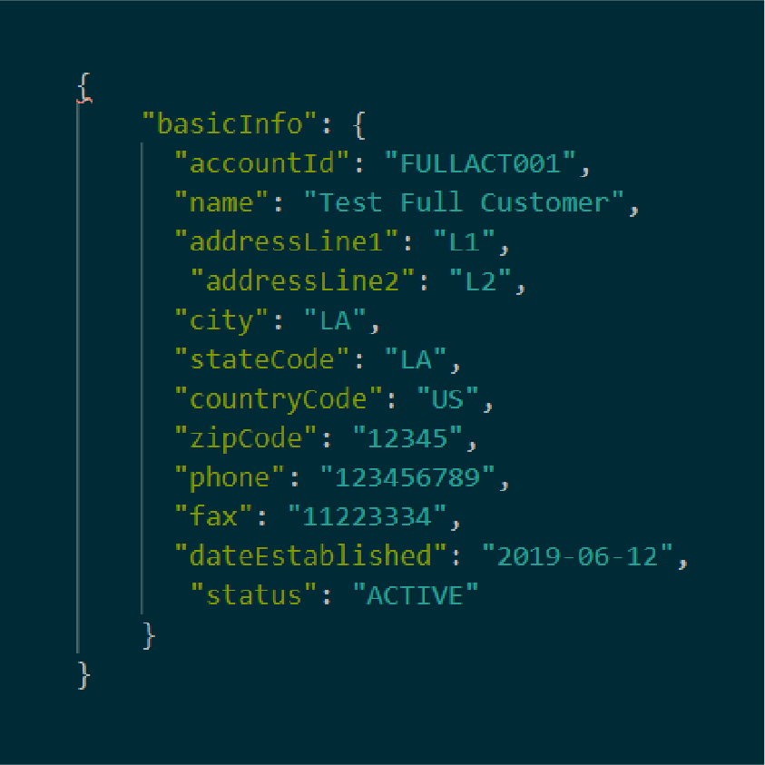 Integration API
              Implementation Method: XML
              or JASON data over SFTP.