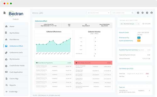 Collections Management Dashboard