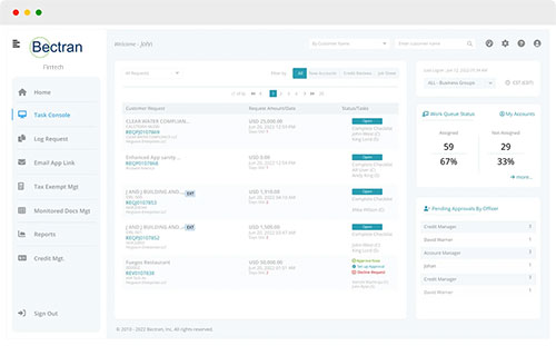 Credit Manegement Dashboard